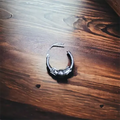 Pure Silver Nose Ring 42 92.5 sterling silver nosepin India MYRA