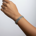 Metal Charm Bracelet : Butterfly