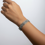 Metal Charm Bracelet : Butterfly