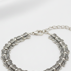 Metal Charm Bracelet : Butterfly