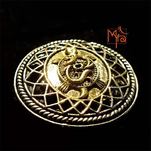 Dual Tone Turtle Motif Ring