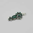 Green Onyx Stone Pendant – 925 Sterling Silver Gemstone Pendant