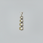 Citrine Stone Pendant – 925 Sterling Silver Yellow Gemstone Pendant