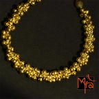 German Golden Bell Anklet : Golden