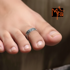 Spider Motif Toe Ring