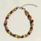 Braided Anklet : Multicolor