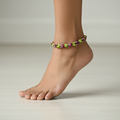 Braided Anklet : Multicolor