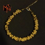German Golden Bell Anklet : Golden