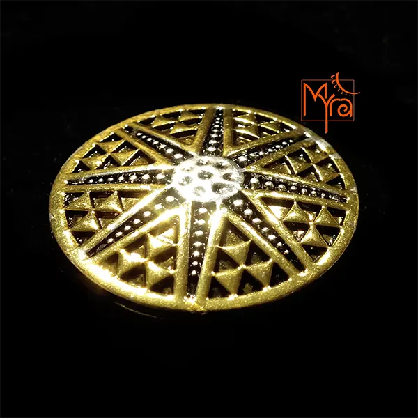 Star Motif Dual Tone Ring