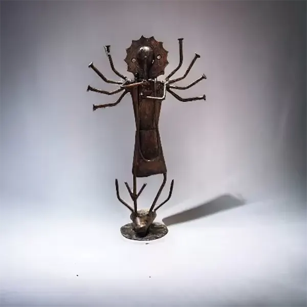 Scrap Metal Minimalist Durga