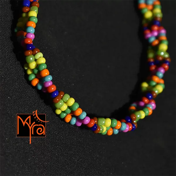Braided Anklet : Multicolor