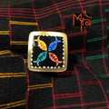 Maachh Handpainted Ring