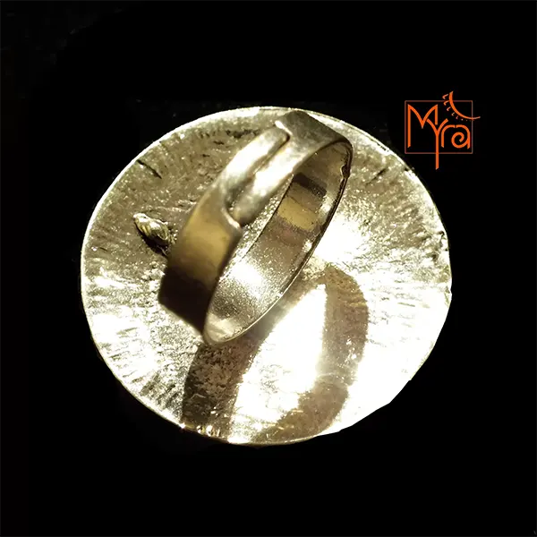 Star Motif Dual Tone Ring