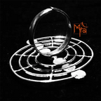 Concentric Circle with Dotted Pattern Ring