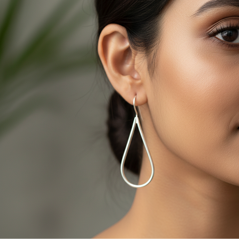 The Teardrop (Silver Polished)
