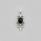 Glass Iolite Pendant
