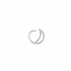 Lunar Eclipse - Statement Hanging Real Septum Ring