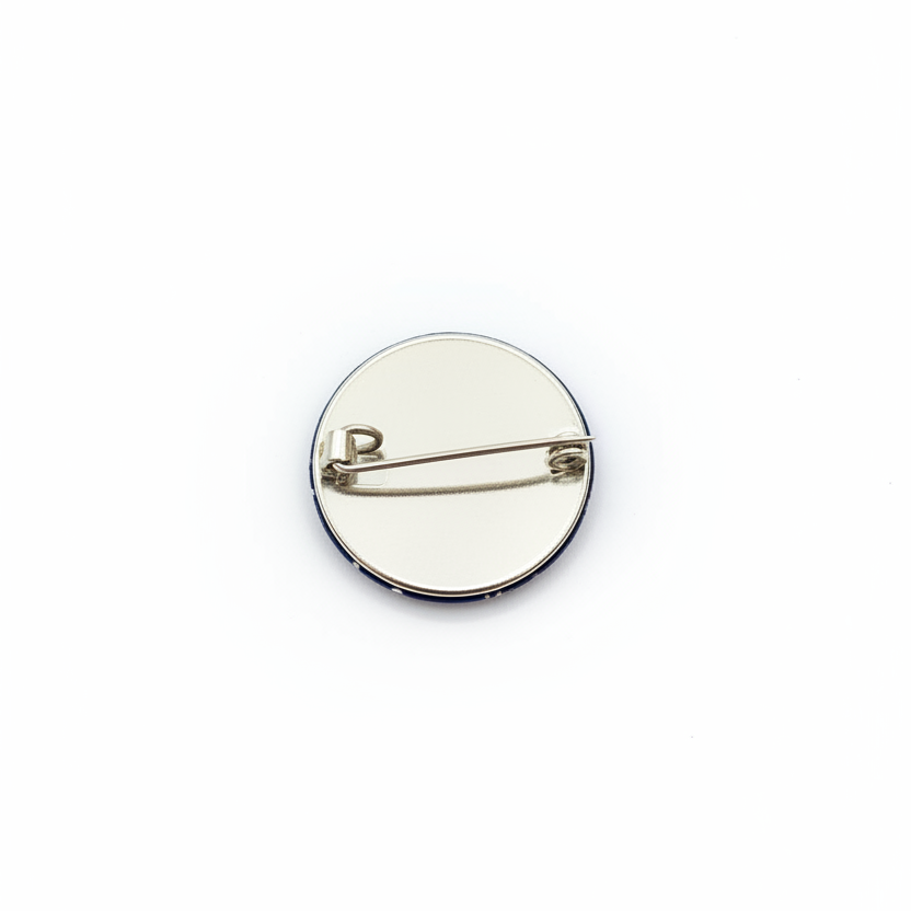 Chhoto Neel Phool | Small Blue Flower Brooch