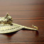 Dokra Tiger Faced Hanger