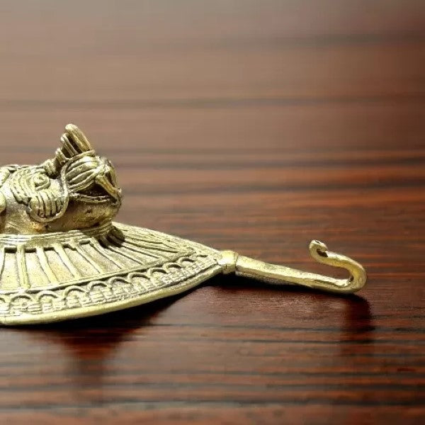 Dokra Tiger Faced Hanger