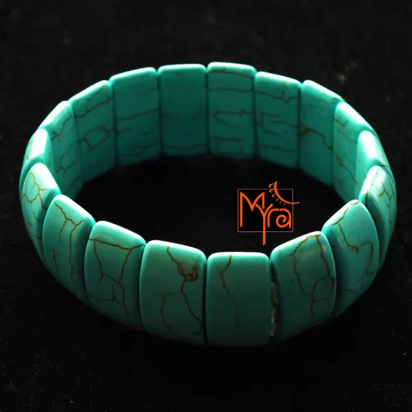 Turquoise Stone Adjustable Bracelet