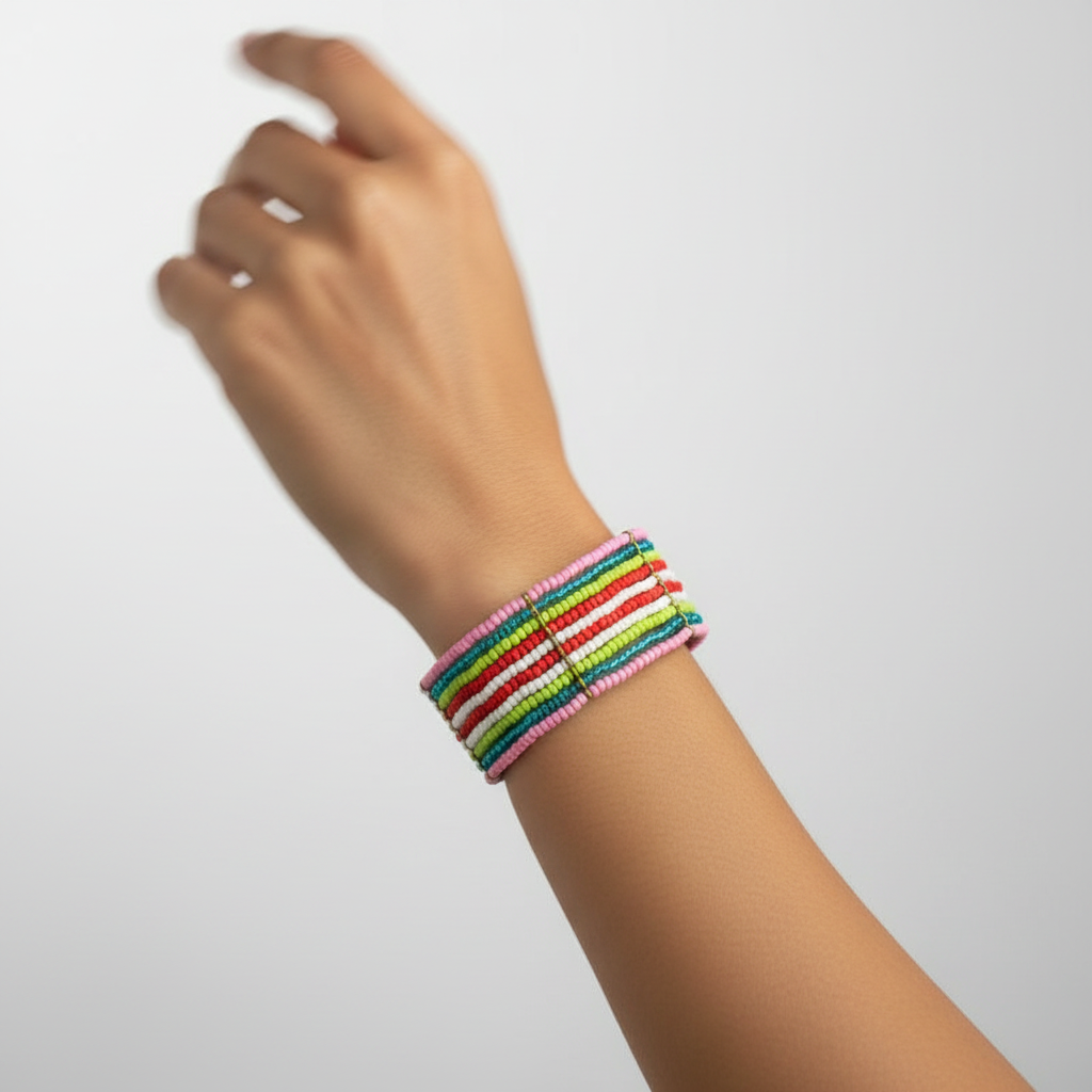 Multicolor Layered Bracelet