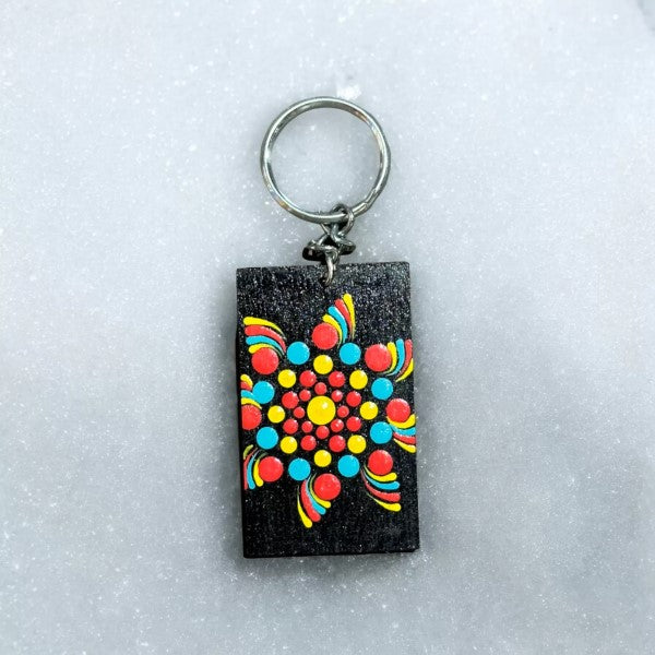 Eternal Peace Mandala Key Ring