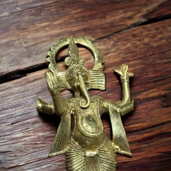 Dokra Standing Ganesha