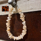 Uncut Stone Bracelet : Off White