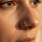 Bare Loop Nose Ring