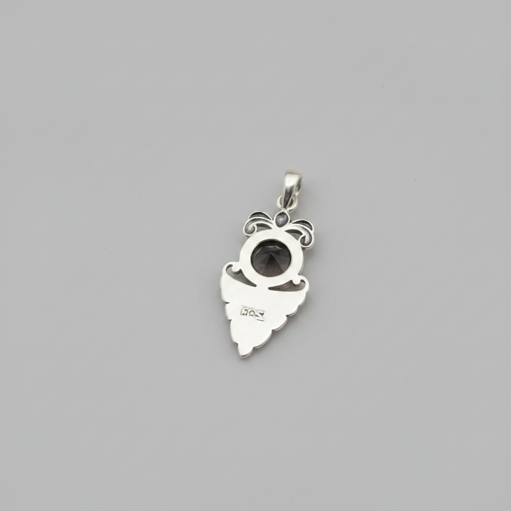 Glass Iolite Pendant