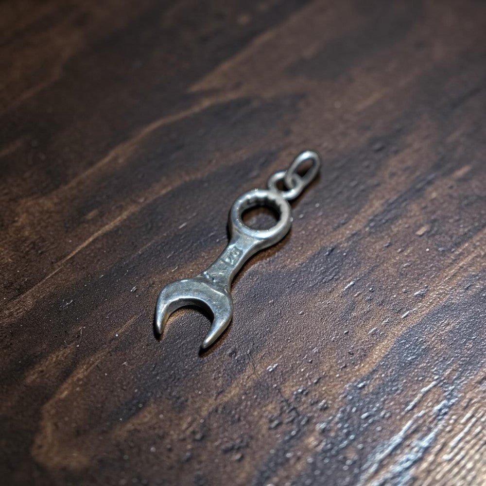 Buy silver spanner pendant India MYRA