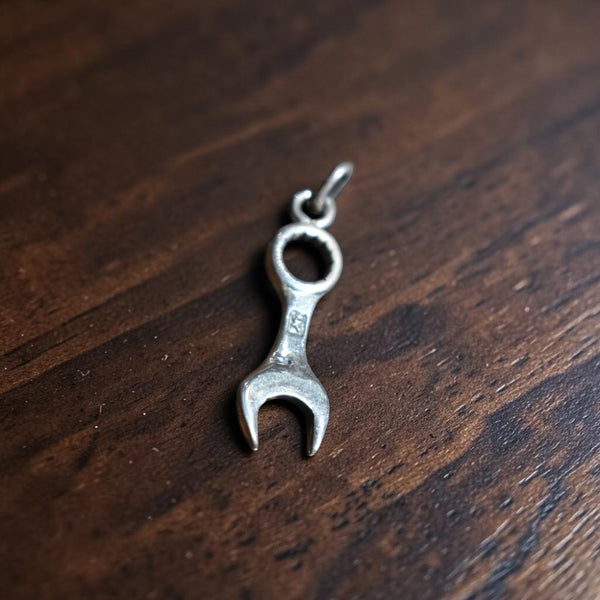 Silver Spanner Pendant