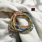 Multicolored Bead Bunch Bracelet