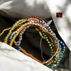 Multicolored Bead Bunch Bracelet