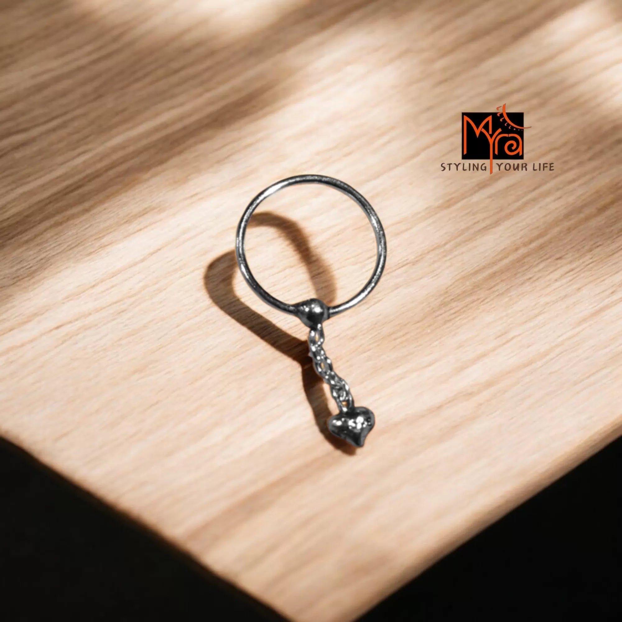 Heartfall Nose Ring