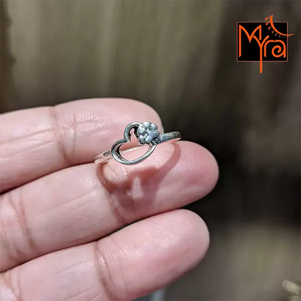 Heart and Paw Ring