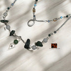 Silver Bead Chain Necklace – German Silver Layered Necklace