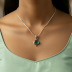 Green Onyx - Emerald Mist Pendant