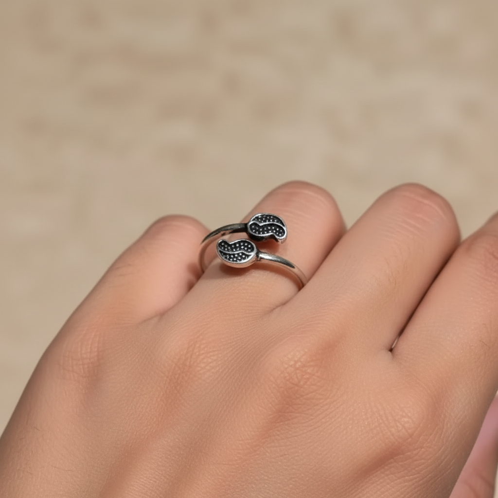 Double Paisley Ring