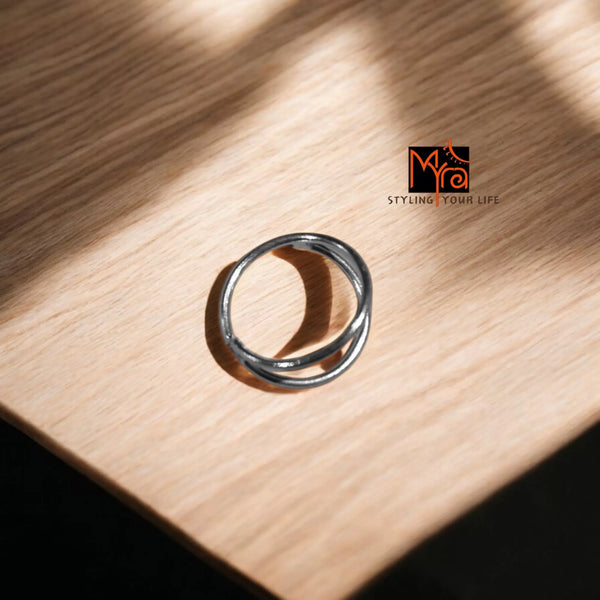 Twin Orbit Nose Ring