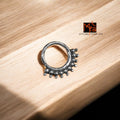 Solar Gleam Septum Ring 92.5 sterling silver pure silver MYRA