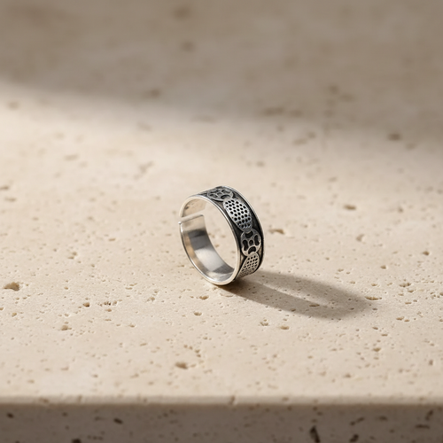Abstract Dotted Toe Ring