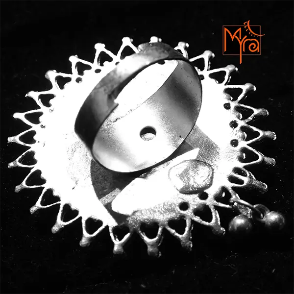 Gayatri Mantra Engraved Ring