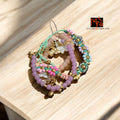 Candy Peach Bead Bunch Bracelet