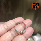 Double Leaf Band Ring