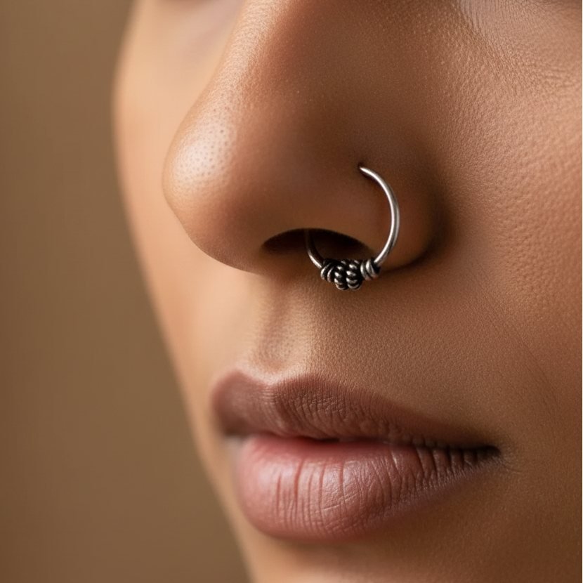 Woven Line Nose Ring