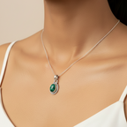 Malachite - Forest Vein Pendant