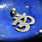 Silver spiritual om pendant MYRA India