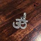 Buy pure silver om pendant India MYRA